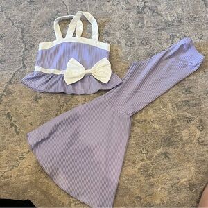 Lavender Kids Costume with White Bow